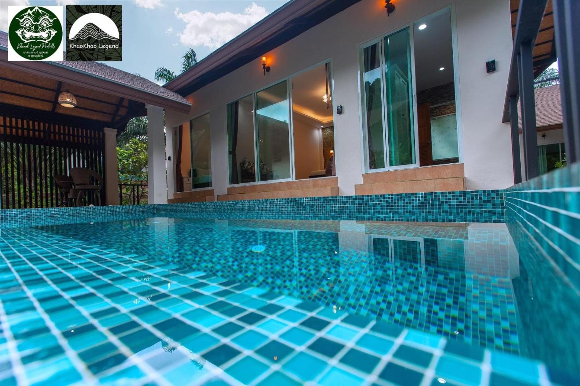 Khaosok Legend Villa Khao Sok National Park ภายนอก รูปภาพ